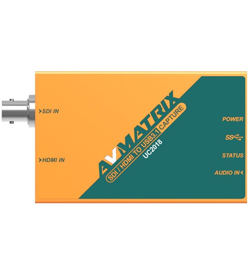 AVMATRIX UC2018 SDI/HDMI to USB 3.0 Video Capture